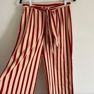 AMUSE SOCIETY CANDY STRIPE TIE PANTS